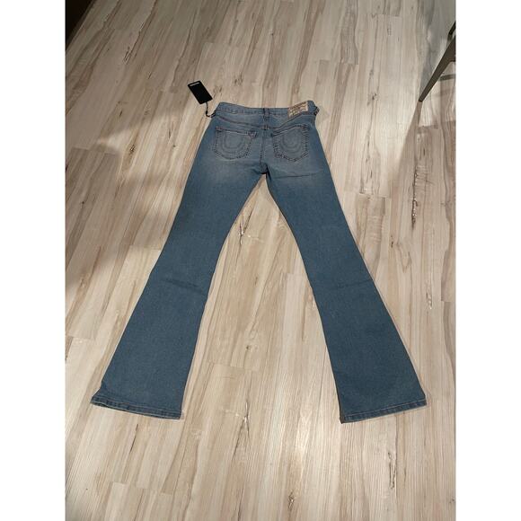 True Religion Becca Midrise bootcut light sleet size 26 NWT - Picture 2 of 4
